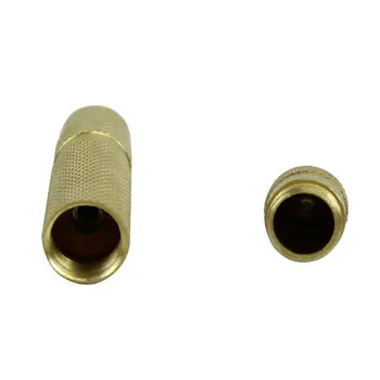 SHGO HOT-Brass Yellow Automatic Center Punch Spring Loaded Chrome Rivet Screw Auto Mark Hole Length 127mm
SHGO HOT-Brass Yellow Automatic Center Punch Spring Loaded Chrome Rivet Screw Auto Mark Hole Length 127mm