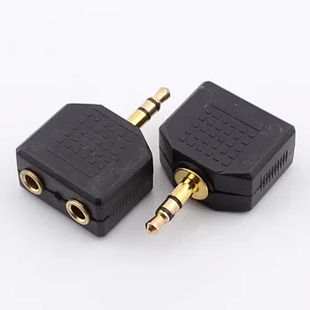 10pcs/lot Jack 3.5mm Connector Plug Headset Couple,Jack 3.5 One Point Two Connector Adapter Tee Plug For Headphone Gold-plated
10pcs/lot Jack 3.5mm Connector Plug Headset Couple,Jack 3.5 One Point Two Connector Adapter Tee Plug For Headphone Gold-plated