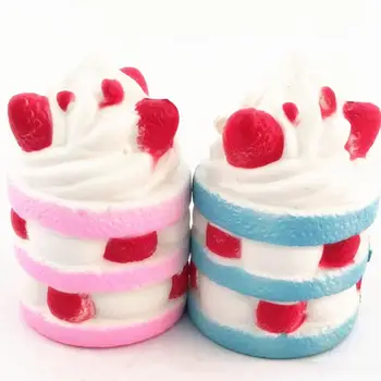 Cake Squeeze Stress Toys Strawberry Cake Cream Super Slow 10 second Rising 1 PCS Slow Rising Cream Scented Release Stress Toy
Cake Squeeze Stress Toys Strawberry Cake Cream Super Slow 10 second Rising 1 PCS Slow Rising Cream Scented Release Stress Toy