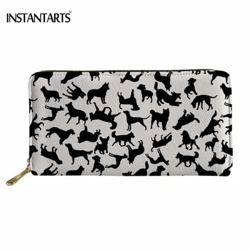 INSTANTARTS Crazy Horse Herd Print Woman's Long PU Leather Wallet Fashion Waterproof Credit Card Holder Zipper Purse for Women
INSTANTARTS Crazy Horse Herd Print Woman's Long PU Leather Wallet Fashion Waterproof Credit Card Holder Zipper Purse for Women