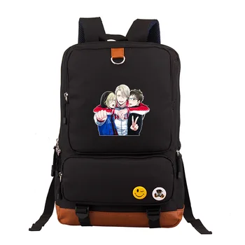 Anime Yuri on Ice Victor Nikiforov Backpack Yuri Plisetsky Csoplay Rucksack students Laptop Daily Backpack fashion School Bags
Anime Yuri on Ice Victor Nikiforov Backpack Yuri Plisetsky Csoplay Rucksack students Laptop Daily Backpack fashion School Bags