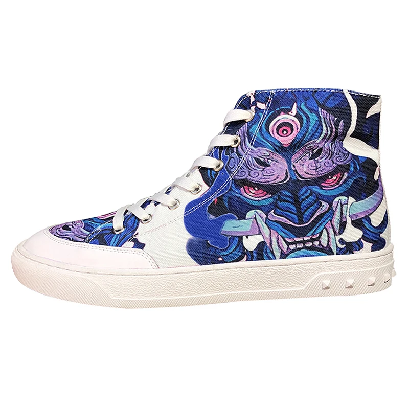 new women Vulcanize canvas lover shoes men graffiti Korean version printed board girl high-heeled platform shoes tide Yasilaiya
new women Vulcanize canvas lover shoes men graffiti Korean version printed board girl high-heeled platform shoes tide Yasilaiya