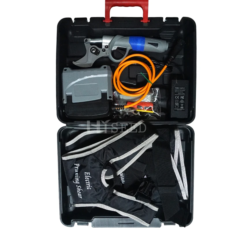 Size port switching charging pruning shear cutting diameter 45MM Orchard pruning shears
Size port switching charging pruning shear cutting diameter 45MM Orchard pruning shears