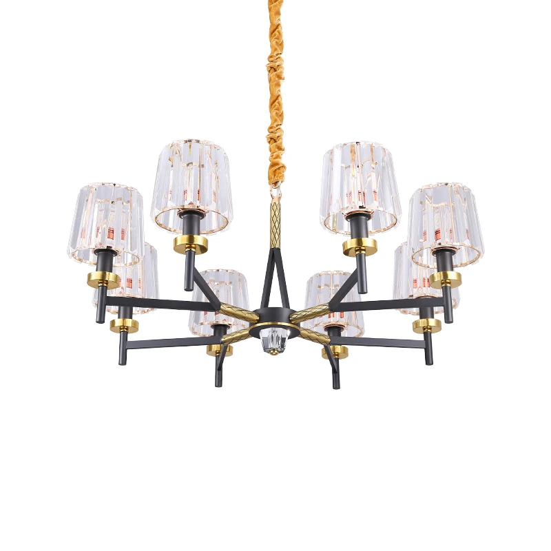 Nordic Post Modern LED Chandelier light 6/8/15 heads crystal lampshade LED Full copper light hotel hall home decotation light
Nordic Post Modern LED Chandelier light 6/8/15 heads crystal lampshade LED Full copper light hotel hall home decotation light