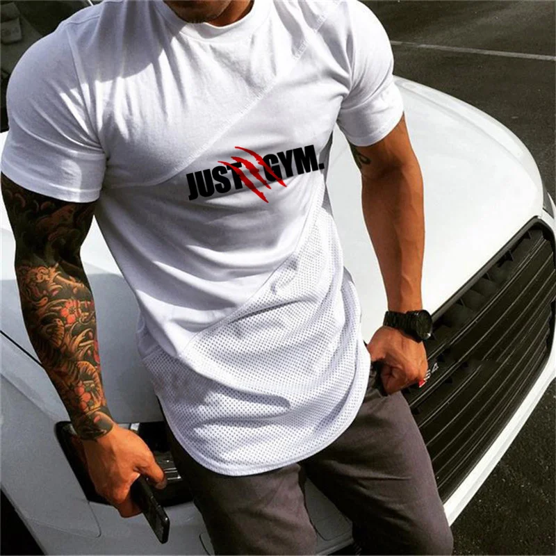 2019 Summer T-Shirt Homme Running Men Quick Dry T Shirts Running Slim Fit Tops Tees Sport Men's Fitness Gym Tshirt Muscle Tee
2019 Summer T-Shirt Homme Running Men Quick Dry T Shirts Running Slim Fit Tops Tees Sport Men's Fitness Gym Tshirt Muscle Tee