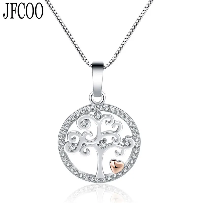 Silver Colors Tree of Crystal Pendant Necklace rose Gold Heart- shape Women Necklaces Jewelry Gifts Dropshipping Dropshipping
Silver Colors Tree of Crystal Pendant Necklace rose Gold Heart- shape Women Necklaces Jewelry Gifts Dropshipping Dropshipping
