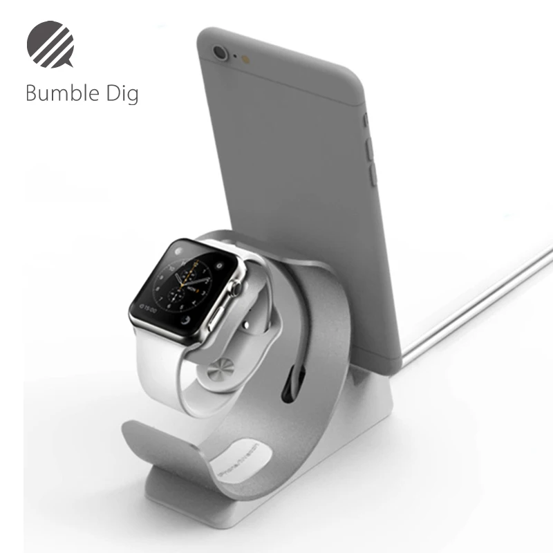 DIG Aluminum Phone and Watch Stand Holder Charging Dock For Desk for Apple iPhone and Watch
DIG Aluminum Phone and Watch Stand Holder Charging Dock For Desk for Apple iPhone and Watch