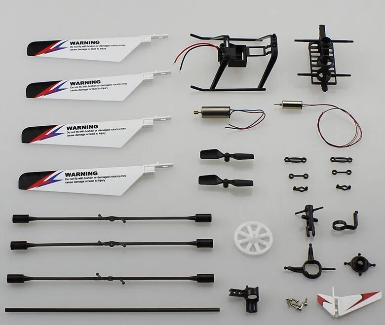 WLtoys V911-2 V911 Pro Accessories Bag Main Rotor Blade/ Landing Skid/ Motor / Connect Buckle/ Screw/ Tail Blade
WLtoys V911-2 V911 Pro Accessories Bag Main Rotor Blade/ Landing Skid/ Motor / Connect Buckle/ Screw/ Tail Blade