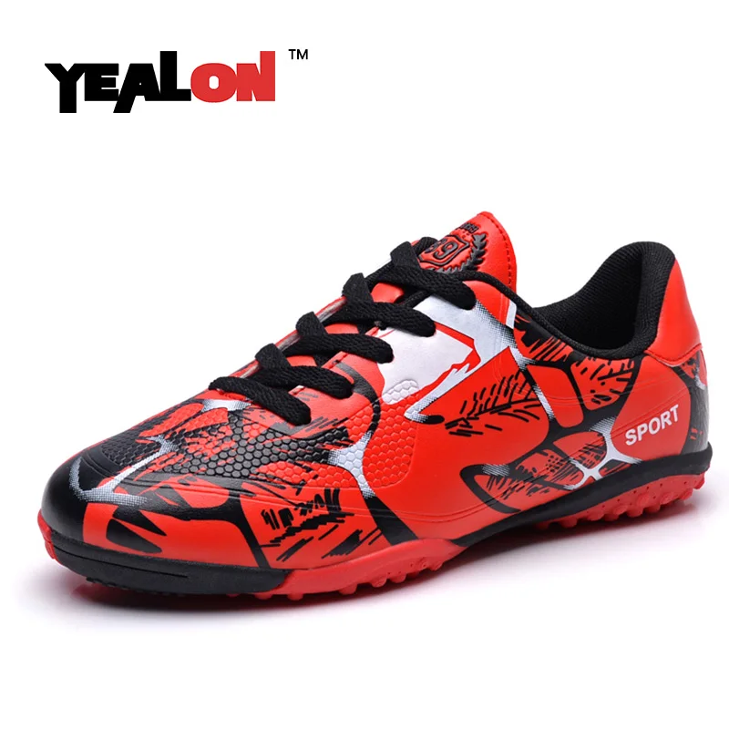 Image YEALON Kids Football Shoes 2016 Soccer Cleats Tenis Feminino Esportivo Superfly Cleats Football Boots Superfly Original Shoes