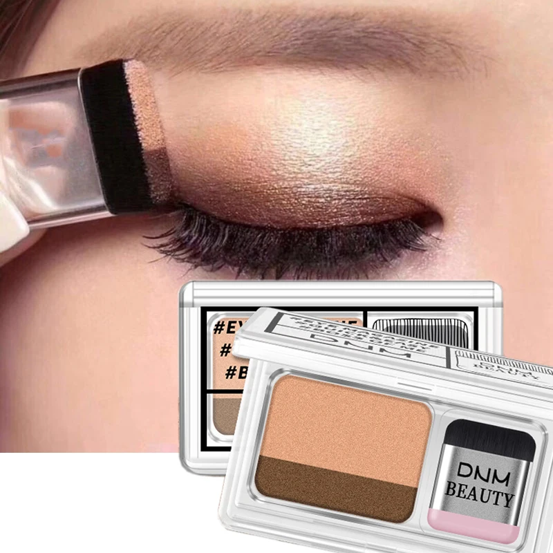 New Women Eye lazy Shadow Palette Waterproof Cosmetics Pressed Pigment Shimme Nude Brown Double Color Lazy Eyeshadow
New Women Eye lazy Shadow Palette Waterproof Cosmetics Pressed Pigment Shimme Nude Brown Double Color Lazy Eyeshadow