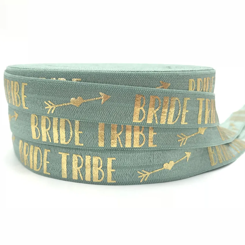 5Yards 16mm Aloe BRIDE TRIBE Heart Allow Gold Print elastic band wedding decoration party accessories
5Yards 16mm Aloe BRIDE TRIBE Heart Allow Gold Print elastic band wedding decoration party accessories