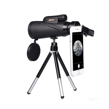Compact Monocular Telescope for Phone 8x42 HD Waterproof Optical Monoculars Outdoor Hunting Bird-watching Telescopes with Tripod
Compact Monocular Telescope for Phone 8x42 HD Waterproof Optical Monoculars Outdoor Hunting Bird-watching Telescopes with Tripod