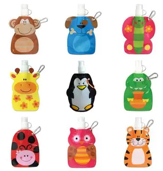500pcs wholesale trendy animal shape foldable collapsible 300ml water bottle FDA APPROVED DHL Fedex Free shipping
500pcs wholesale trendy animal shape foldable collapsible 300ml water bottle FDA APPROVED DHL Fedex Free shipping