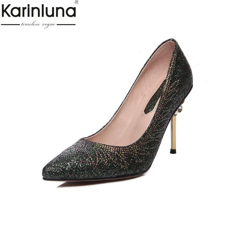 Karinluna Sexy Pointed Toe Chic Style 2019 Brand New Thin High Heels Elegant Office Lady women's Stiletto
Karinluna Sexy Pointed Toe Chic Style 2019 Brand New Thin High Heels Elegant Office Lady women's Stiletto