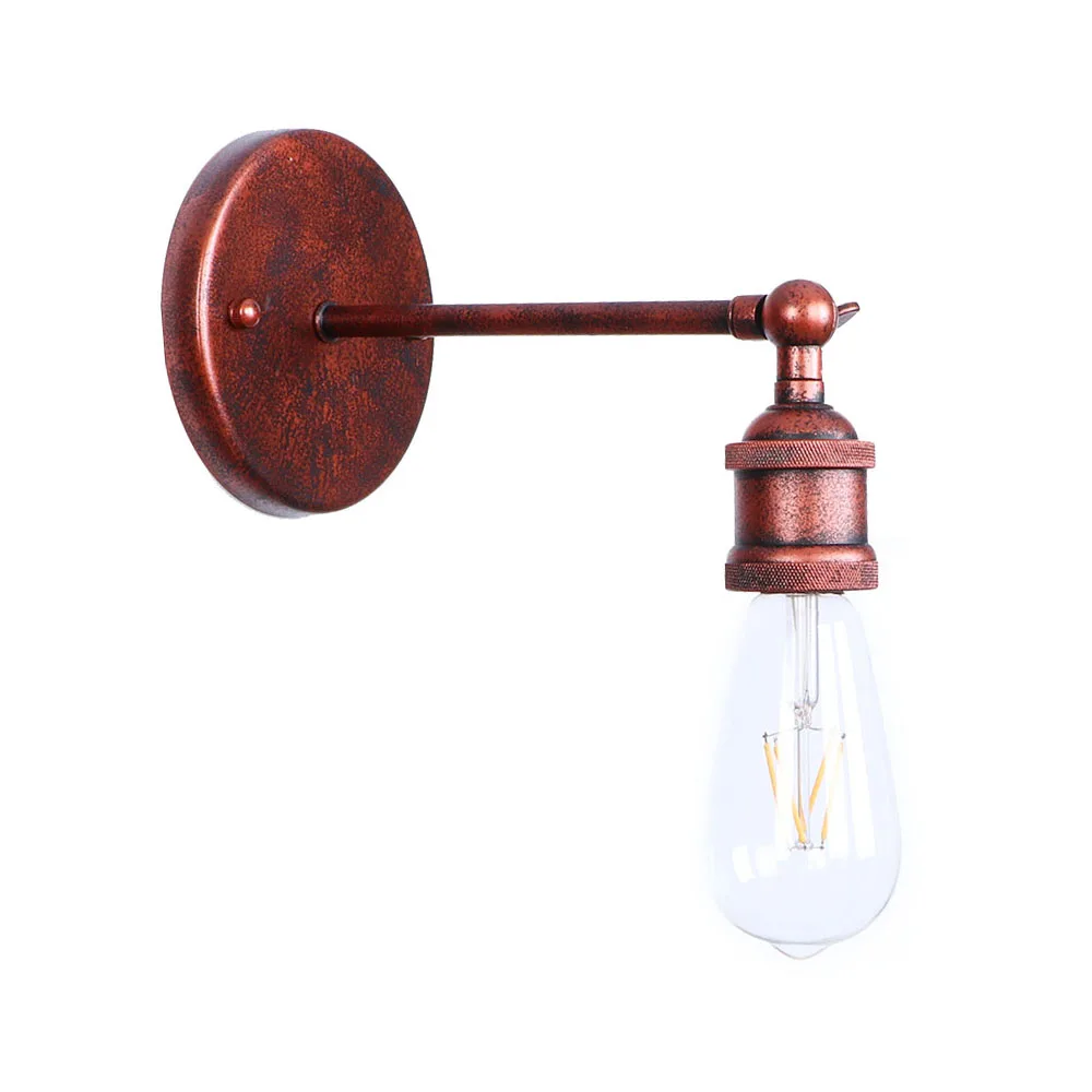 Rusty American Village Wall Lamp E27 Bulb with lampshade Iron Industrial led wall lamp bar Bedroom wall light RWL0016
Rusty American Village Wall Lamp E27 Bulb with lampshade Iron Industrial led wall lamp bar Bedroom wall light RWL0016
