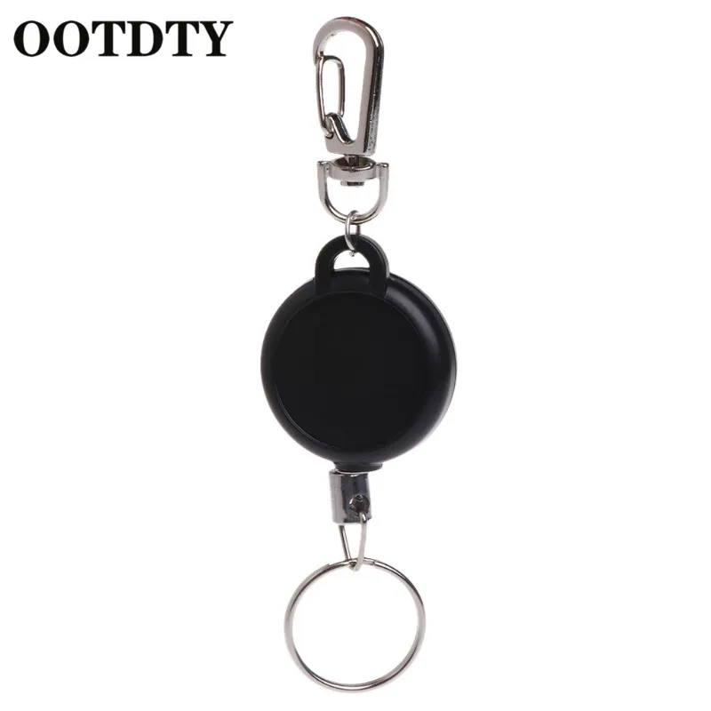 OOTDTY Fishing Zinger Retractor Key Ring Holder Retractable 60cm Steel Cable Anti Lost Fishing Zinger fishing tool
OOTDTY Fishing Zinger Retractor Key Ring Holder Retractable 60cm Steel Cable Anti Lost Fishing Zinger fishing tool