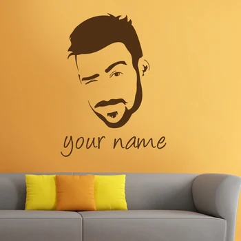 Barber Shop Sticker Change Name Chop Bread Decal Haircut Shavers Posters Vinyl Wall Art Decals Decor Windows Decoration Mural
Barber Shop Sticker Change Name Chop Bread Decal Haircut Shavers Posters Vinyl Wall Art Decals Decor Windows Decoration Mural
