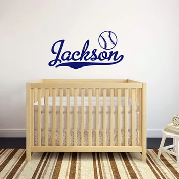 YOYOYU Baseball Vinyl Wall Stickers Kids Room Personalised Name Removeable Decal Nursery Bedroom Decoration P ZX150
YOYOYU Baseball Vinyl Wall Stickers Kids Room Personalised Name Removeable Decal Nursery Bedroom Decoration P ZX150