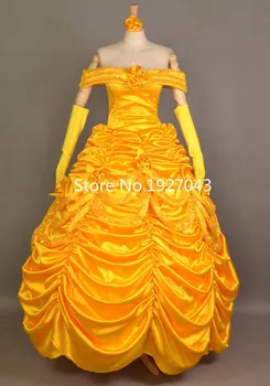 Beauty and the Beast Adult Costumes Luxurious Princess Belle Costume A-Line Cosplay Adult Princess Belle Costume Dress
Beauty and the Beast Adult Costumes Luxurious Princess Belle Costume A-Line Cosplay Adult Princess Belle Costume Dress