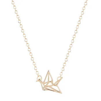 QIAMNI Hot Fashion 30pcs/lot Wholesale Unique Cute Origami Crane Necklace for Women and Girls
QIAMNI Hot Fashion 30pcs/lot Wholesale Unique Cute Origami Crane Necklace for Women and Girls