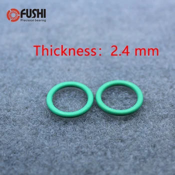 CS2.4mm FKM Rubber O RING OD 19/20/21/22/23/24/25/26/27/28*2.4 mm 50PCS O-Ring Fluorine Gasket Oil seal Green ORing
CS2.4mm FKM Rubber O RING OD 19/20/21/22/23/24/25/26/27/28*2.4 mm 50PCS O-Ring Fluorine Gasket Oil seal Green ORing
