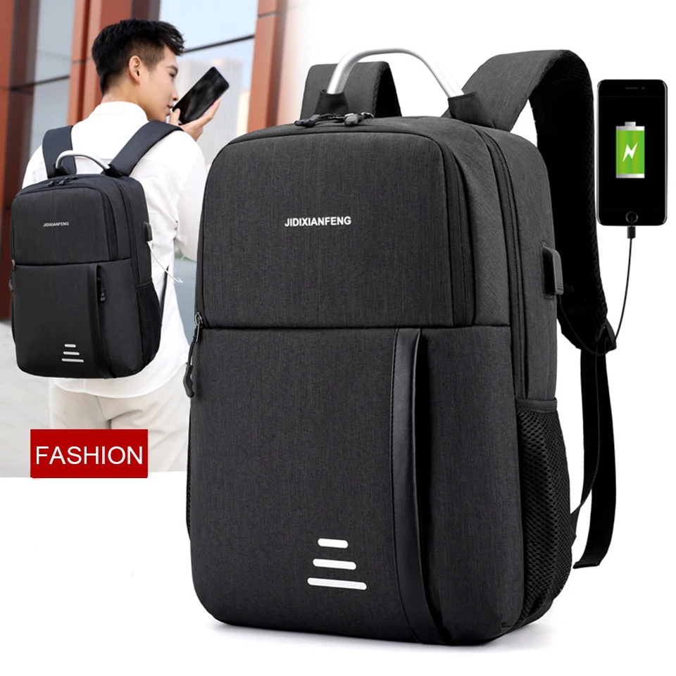 Fashion Backpack Mens 15.6 Inch Laptop Backpacks Notebook Male Back Packs Casual Student Backpacking USB Charging Travel Bagpack
Fashion Backpack Mens 15.6 Inch Laptop Backpacks Notebook Male Back Packs Casual Student Backpacking USB Charging Travel Bagpack