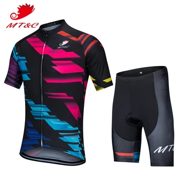 MT&C Cycling Jersey Set Red Blue Lightning Breathable Clothes Quick Dry 9D Gel Pad Bicycle Spring Summer Sportswear Bike Clothes
MT&C Cycling Jersey Set Red Blue Lightning Breathable Clothes Quick Dry 9D Gel Pad Bicycle Spring Summer Sportswear Bike Clothes