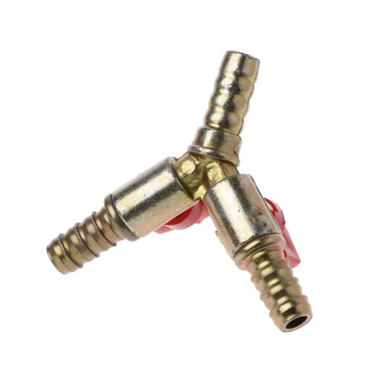 3/8" ID Hose Barb Y Shape 3 Way Shut Off Ball Valve Fitting For Gas Water Oil MAR-18
3/8" ID Hose Barb Y Shape 3 Way Shut Off Ball Valve Fitting For Gas Water Oil MAR-18