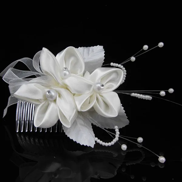 12pcs / lot Elegant Bridal Hair Comb Silk Flower Crystal Pearl Headpiece Wedding Accessory Hair Clips
12pcs / lot Elegant Bridal Hair Comb Silk Flower Crystal Pearl Headpiece Wedding Accessory Hair Clips