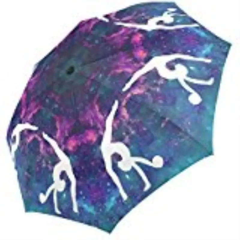 Gymnastic Galaxy Custom Foldable Sun Rain Travel Umbrella 100% Fabric Aluminium High-Quality Foldable Umbrella
Gymnastic Galaxy Custom Foldable Sun Rain Travel Umbrella 100% Fabric Aluminium High-Quality Foldable Umbrella