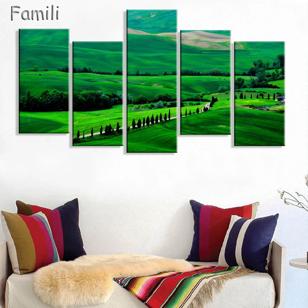5pcs/set Landscape dark green mountains decoration sky trees wall art pictures Canvas Painting print living room decor unframed
5pcs/set Landscape dark green mountains decoration sky trees wall art pictures Canvas Painting print living room decor unframed