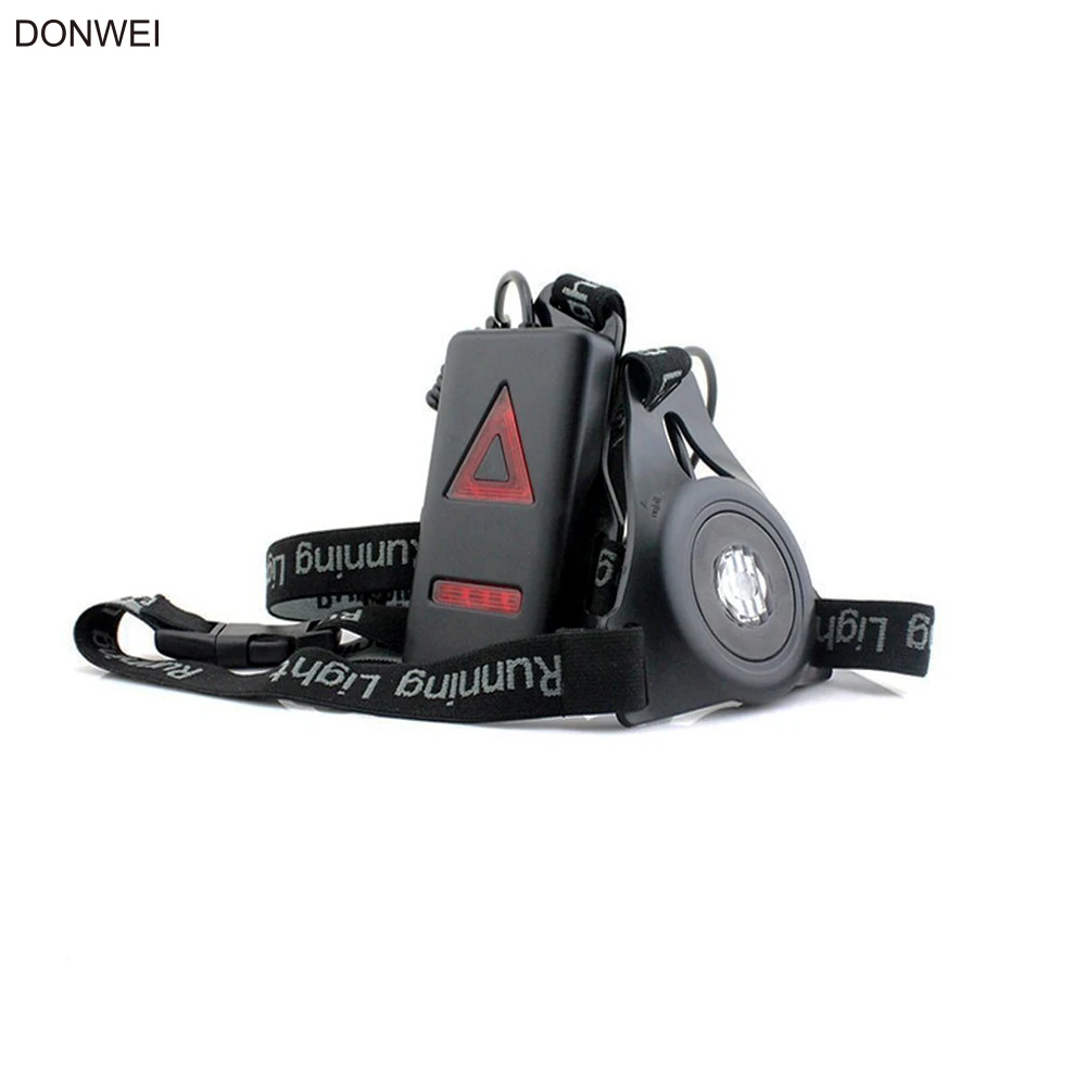 DONWEI Outdoor Flashlight Night Sport Running Warning Light Portable Rechargeable Camping Hiking Fishing Chest Lamp Flashlights
DONWEI Outdoor Flashlight Night Sport Running Warning Light Portable Rechargeable Camping Hiking Fishing Chest Lamp Flashlights