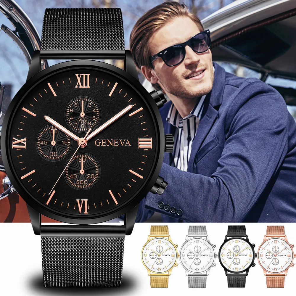 men watches Luxury Geneva Minimalist Bracelet Hand Mesh Slim Wrist Lady Ultra thin Gold Steel Watch for mens heren horloge 618
men watches Luxury Geneva Minimalist Bracelet Hand Mesh Slim Wrist Lady Ultra thin Gold Steel Watch for mens heren horloge 618