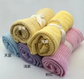 14 Colors Baby Blankets Super Soft Cotton Crochet Kids Blanket Throw Summer Prop Crib Sleeping Bed Cover Hole Wrap 80cmX100cm
14 Colors Baby Blankets Super Soft Cotton Crochet Kids Blanket Throw Summer Prop Crib Sleeping Bed Cover Hole Wrap 80cmX100cm
