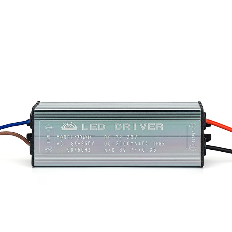 LED Driver IP67 10W 20W 30W 50W 70W Convert AC85-265V To DC22-38V No Flicker LED Transformers+LED Chip DIY Floodlight Spotlight
LED Driver IP67 10W 20W 30W 50W 70W Convert AC85-265V To DC22-38V No Flicker LED Transformers+LED Chip DIY Floodlight Spotlight