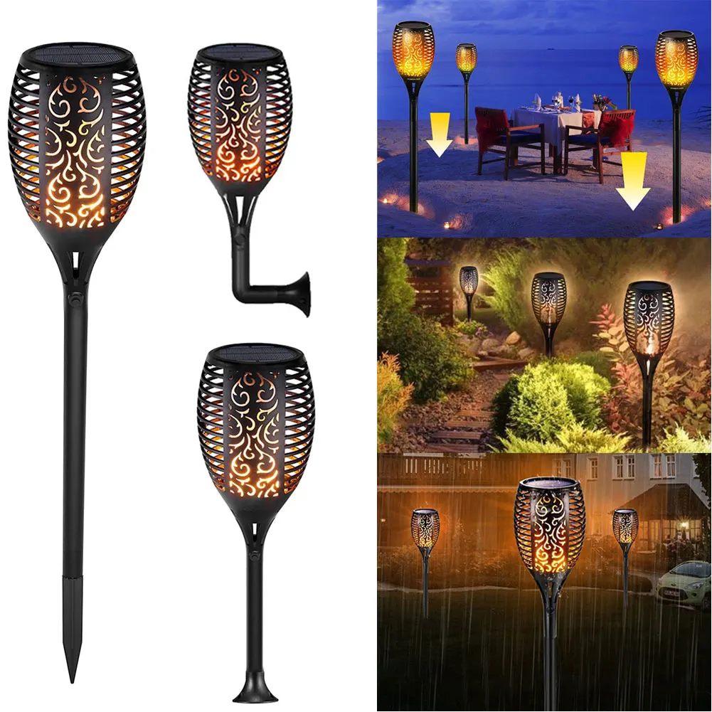 1pc or 2pcs Solar Light 96 LED Waterproof Flickering Flame Solar Torch Light Lamp Outdoor Landscape Decoration Garden Lawn Light
1pc or 2pcs Solar Light 96 LED Waterproof Flickering Flame Solar Torch Light Lamp Outdoor Landscape Decoration Garden Lawn Light