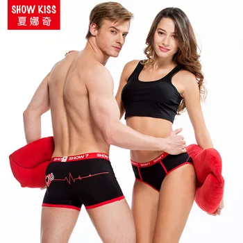 2019 Couples Underwear Lovers Clothing Bamboo Fiber Panties Women Men Boxer Masculine Shorts Heart-shaped Print Sexy Women
2019 Couples Underwear Lovers Clothing Bamboo Fiber Panties Women Men Boxer Masculine Shorts Heart-shaped Print Sexy Women