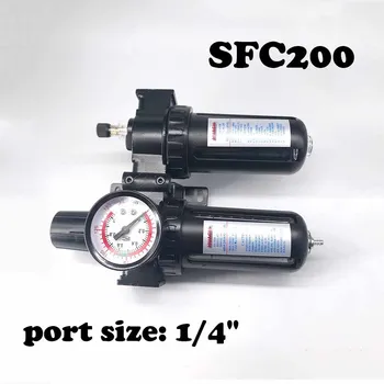 Free shipping SFC200 1/4" Two port size Air Source Unit Filter Regulator Lubricator
Free shipping SFC200 1/4" Two port size Air Source Unit Filter Regulator Lubricator