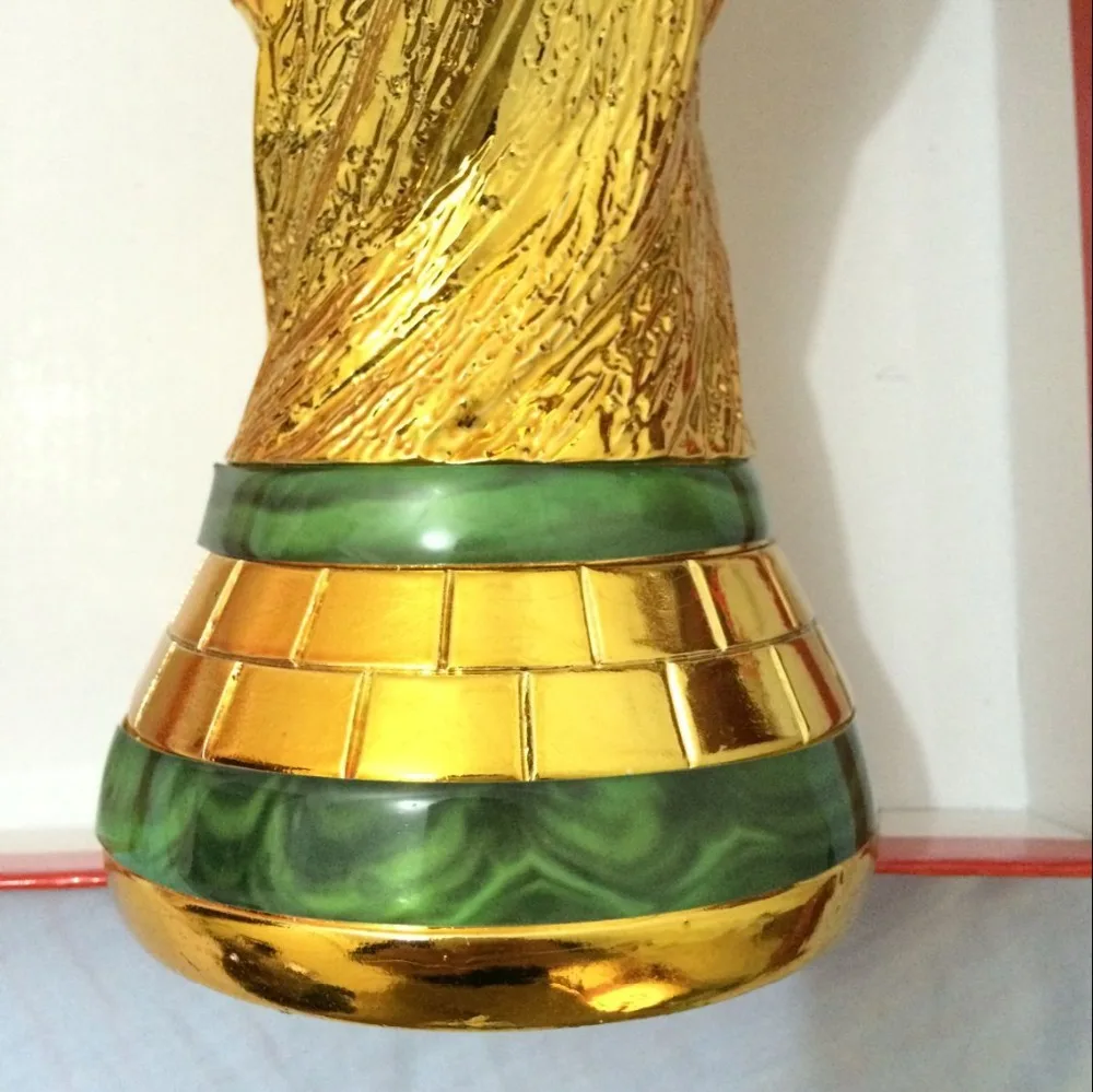 2018 Marble Effect full size 37cm 1:1 replica russian world trophy cup 2018 Football Champion Award
2018 Marble Effect full size 37cm 1:1 replica russian world trophy cup 2018 Football Champion Award