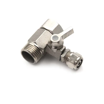 RO Feed Water Filter Purifier Adapter 1/2'' To 3/8'' Ball Valve Faucet Tap Safe Copper Nickel Plating
RO Feed Water Filter Purifier Adapter 1/2'' To 3/8'' Ball Valve Faucet Tap Safe Copper Nickel Plating