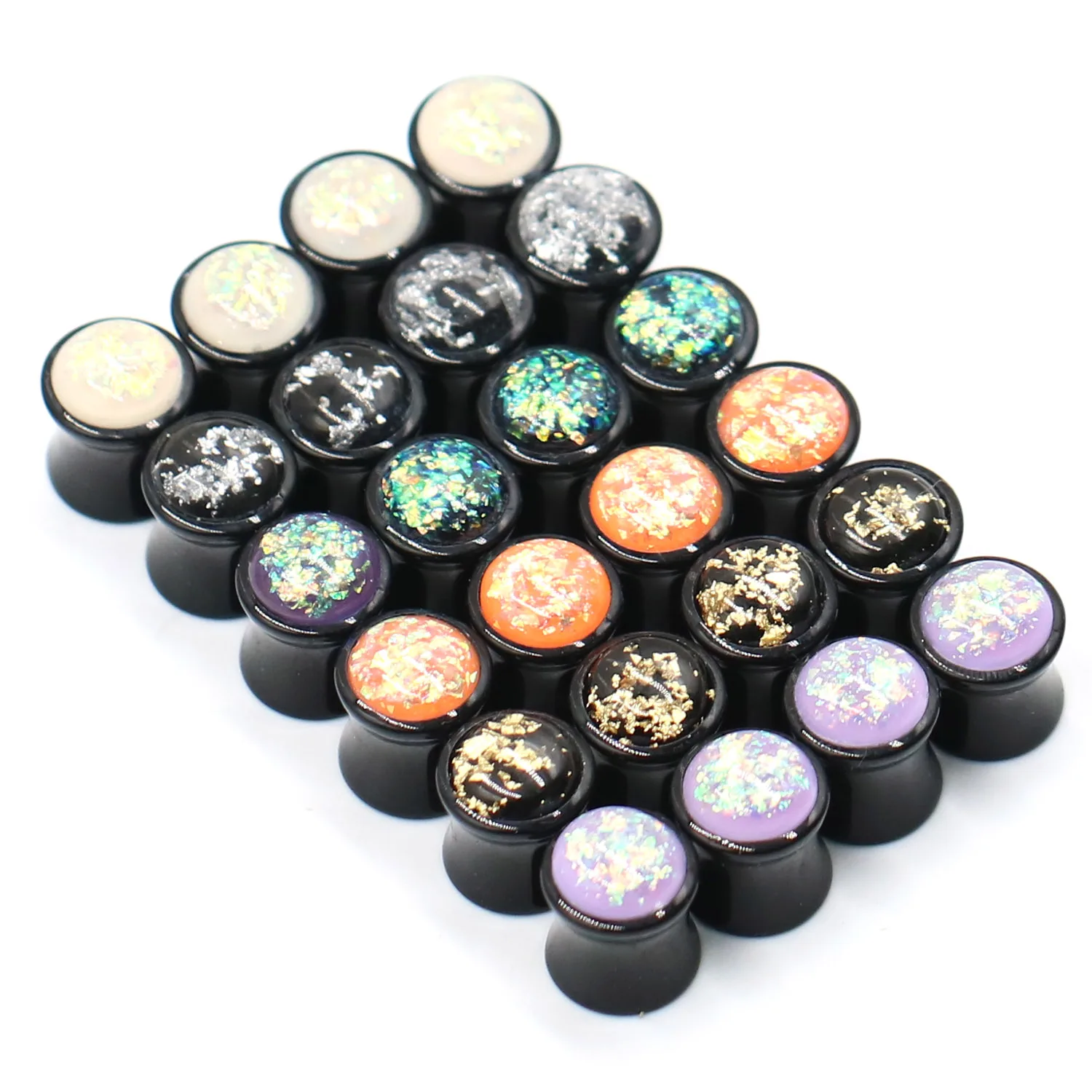 1 Pair Black Acrylic Ear Tunnel Plug Simple Styles Ear Gauges Piercing Double Curved Saddle Expander Stretcher Body Jewelry
1 Pair Black Acrylic Ear Tunnel Plug Simple Styles Ear Gauges Piercing Double Curved Saddle Expander Stretcher Body Jewelry