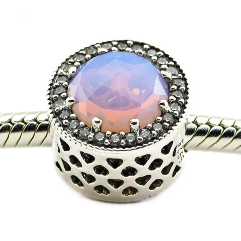 Autumn 100% 925 Sterling Silver beads Opalescent Pink Radiant Hearts Charm Fit Original Pandora Charms Bracelet jewelry
Autumn 100% 925 Sterling Silver beads Opalescent Pink Radiant Hearts Charm Fit Original Pandora Charms Bracelet jewelry