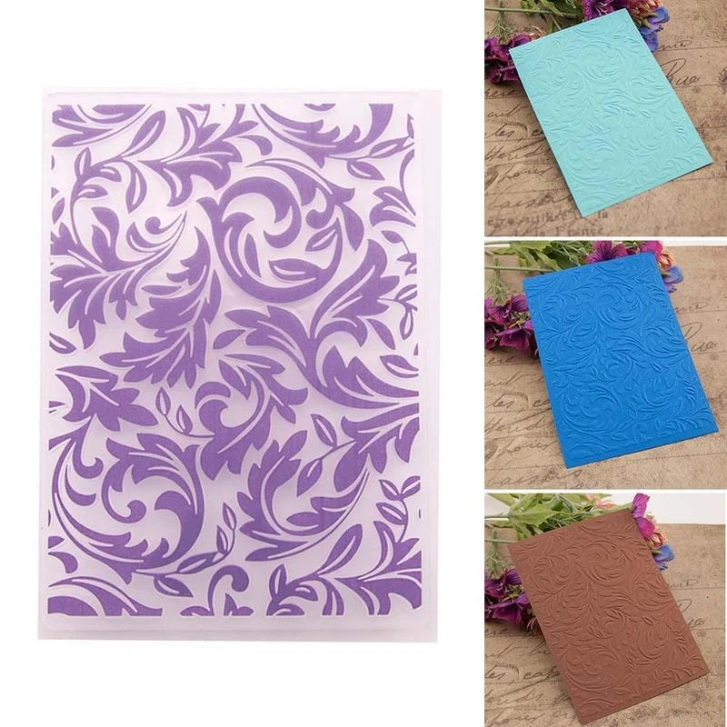 Stamping Floral Leave Pattern Diy Paper Craft Decoration Plastic Embossing Folder Template Scrapbooking White Card Making
Stamping Floral Leave Pattern Diy Paper Craft Decoration Plastic Embossing Folder Template Scrapbooking White Card Making