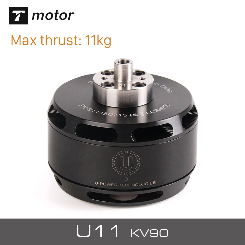 T-Motor U11 90KV 6-12S Power Brushless Tiger Motor for Multicopter Helicopter Multirotor Drones
T-Motor U11 90KV 6-12S Power Brushless Tiger Motor for Multicopter Helicopter Multirotor Drones