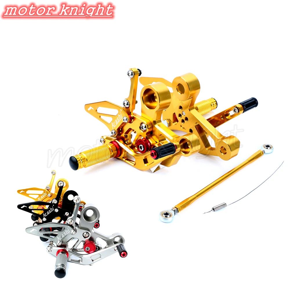 Arashi CNC Adjustable Footrest Rear Sets Rearset Footrest Foot Rest For MT09 MT 09 mt 09 FZ-09 FZ 09 2014 2015 2016
Arashi CNC Adjustable Footrest Rear Sets Rearset Footrest Foot Rest For MT09 MT 09 mt 09 FZ-09 FZ 09 2014 2015 2016