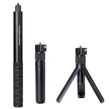 For Insta360 ONE X Telescopic Rod Selfie Stick Tripod Rotary Handle Bracket for Insta360 ONE X / ONE Bullet Time Beam Accessorie
For Insta360 ONE X Telescopic Rod Selfie Stick Tripod Rotary Handle Bracket for Insta360 ONE X / ONE Bullet Time Beam Accessorie