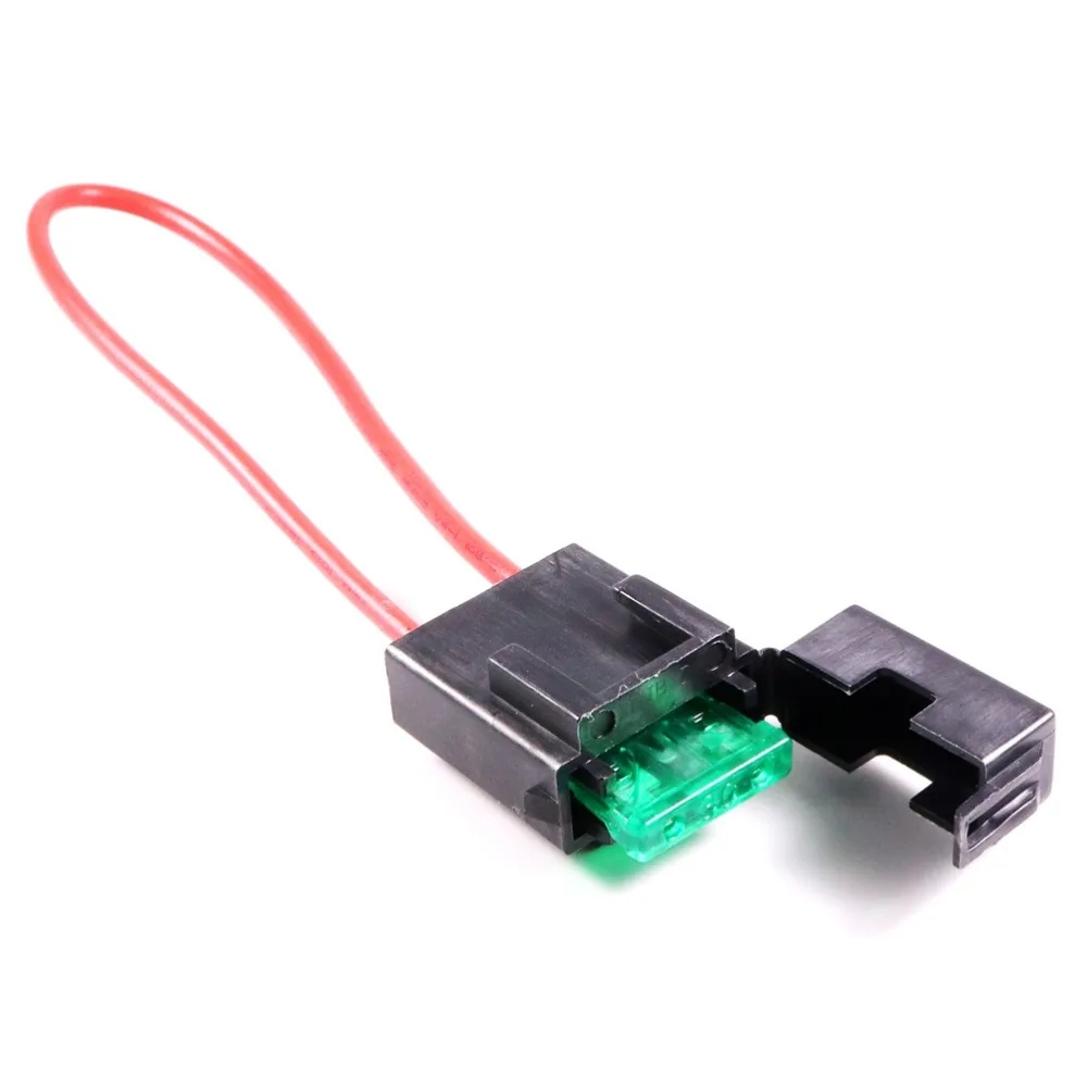 5pcs ATC Fuse Holder In-line 16AWG Wire Copper 12V 24V Power Blade with Fuse and 5pcs Car Blade Fuse 30A
5pcs ATC Fuse Holder In-line 16AWG Wire Copper 12V 24V Power Blade with Fuse and 5pcs Car Blade Fuse 30A