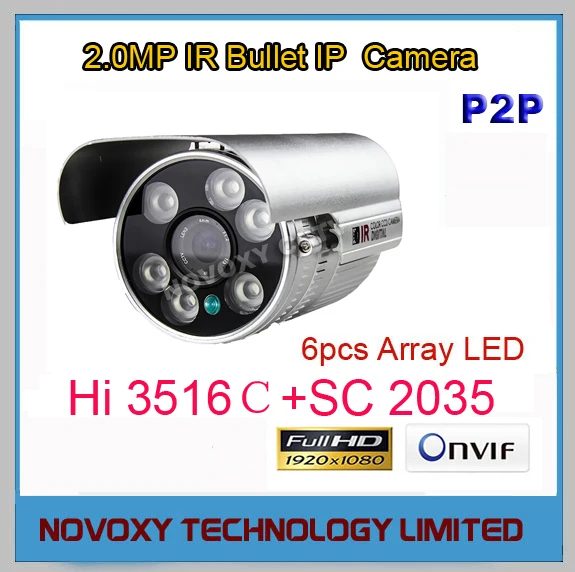 Free Shipping 2MP 1080P HD IP Cam HI3516C SC2035 CCTV IP Camera Outdoor Infrared Night Vision IR Bullet Box Camera Free Shipping 2MP 1080P HD IP Cam HI3516C SC2035 CCTV IP Camera Outdoor Infrared Night Vision IR Bullet Box Camera<br><br>Aliexpress