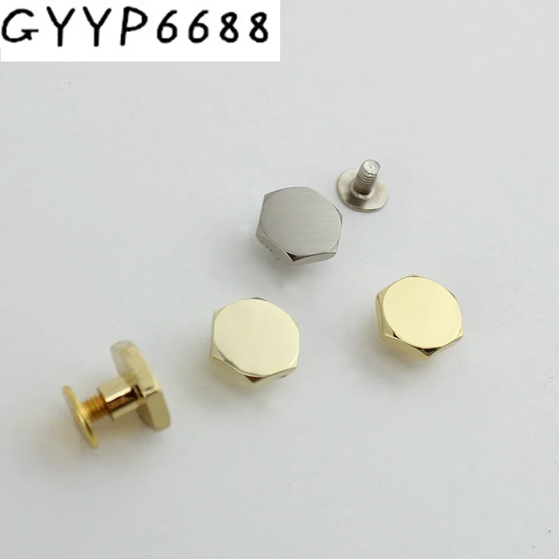 10pcs 50pcs hexagonal punk rivets stud hardware with screw for bags shoes wallets belts bracelets decorative rivet
10pcs 50pcs hexagonal punk rivets stud hardware with screw for bags shoes wallets belts bracelets decorative rivet