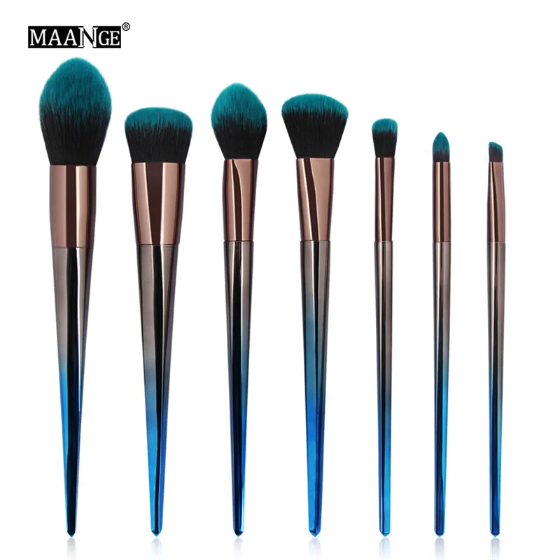 MAANGE 7pcs Makeup Brush Set Fashion Women Powder Foundation Blusher Eye Shadow Professional Cosmetic Tool Kits
MAANGE 7pcs Makeup Brush Set Fashion Women Powder Foundation Blusher Eye Shadow Professional Cosmetic Tool Kits